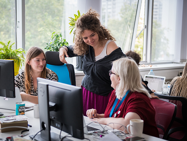 FishingBooker expats on the Content Team: Cat, Lisa, and Katie